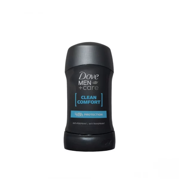 Dove +care clean confort 48h fronte modificato 1000x100 webp Dove Deodorante Men + Care Clean Comfort Stick 50ml