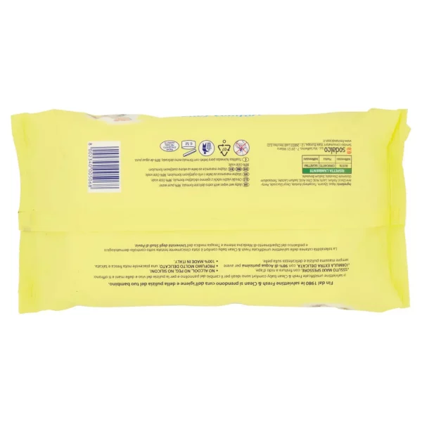 retro salviete baby 72 pz Fresh & Clean Baby Comfort Salviettine 72 Pz
