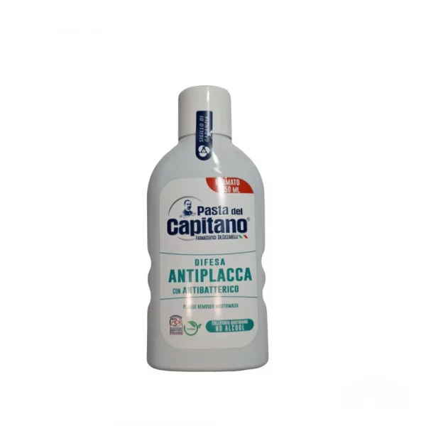 Pasta del Capitano Collutorio Antiplacca con Antibatterico 350ml