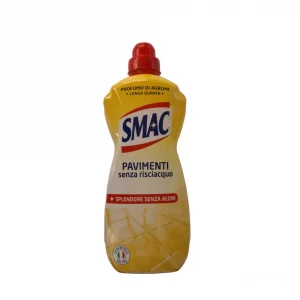 Smac pavimenti senza risciaquo fronte 1000x1000 webp SMAC Pavimenti Profumo di Agrumi 1000ml